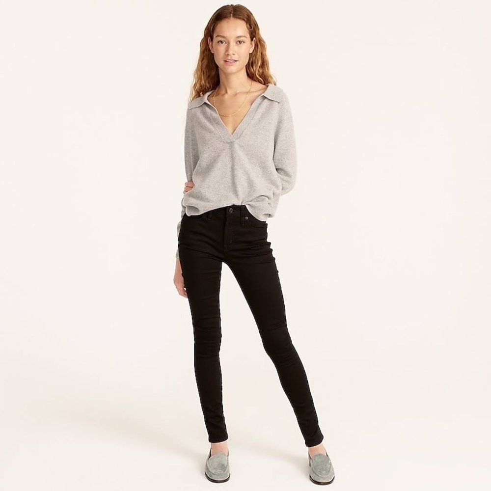 J.Crew Black High Rise Skinny Jeans